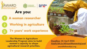 Women in Agriculture
Leadership Program
Fellowship