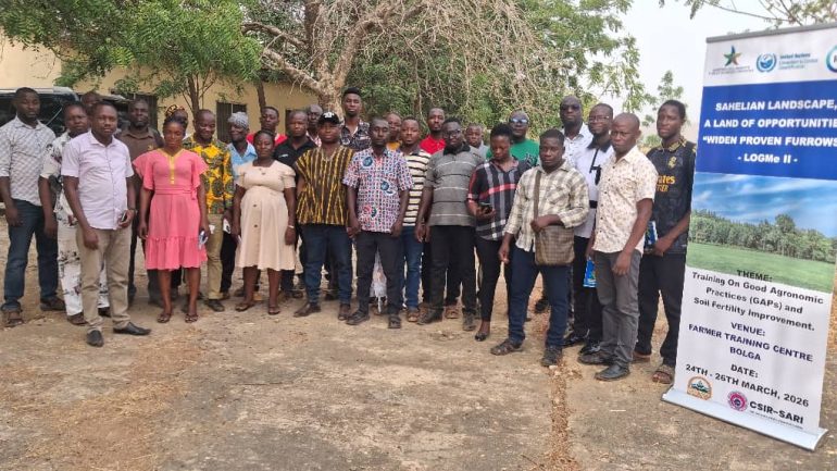 CSIR-SARI trains farmers, extension officers on improved agronomic practices