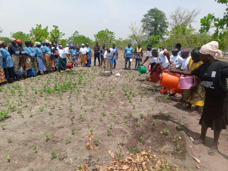 Saru community gets irrigation facility to improve food security