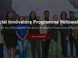 Social Innovators Programme Fellowship 2026