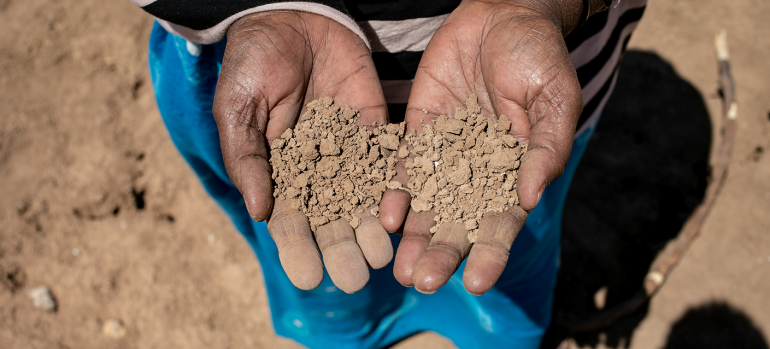 Food insecurity and malnutrition worsen across Somalia as the first famine risk since the 2022 crisis is confirmed amid the compounding effects of multiple shocks. ©FAO