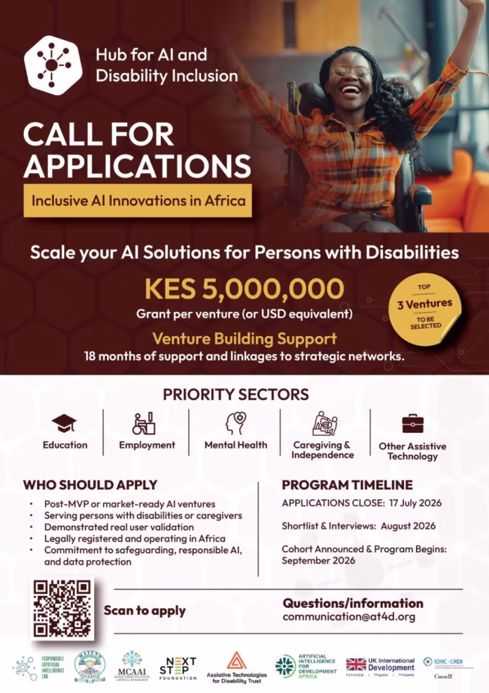 Inclusive AI Innovations in Africa Programme African innovators