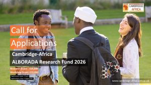 The Cambridge-Africa ALBORADA Research Fund