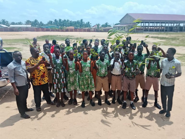 NCCE, Forestry Commission lead tree planting in Keta schools