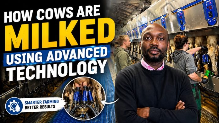How Cows Are Milked Using Advanced Technology