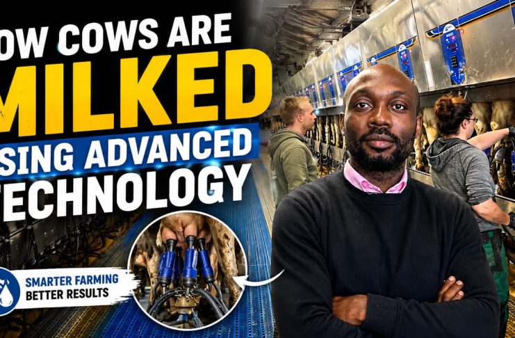 How Cows Are Milked Using Advanced Technology