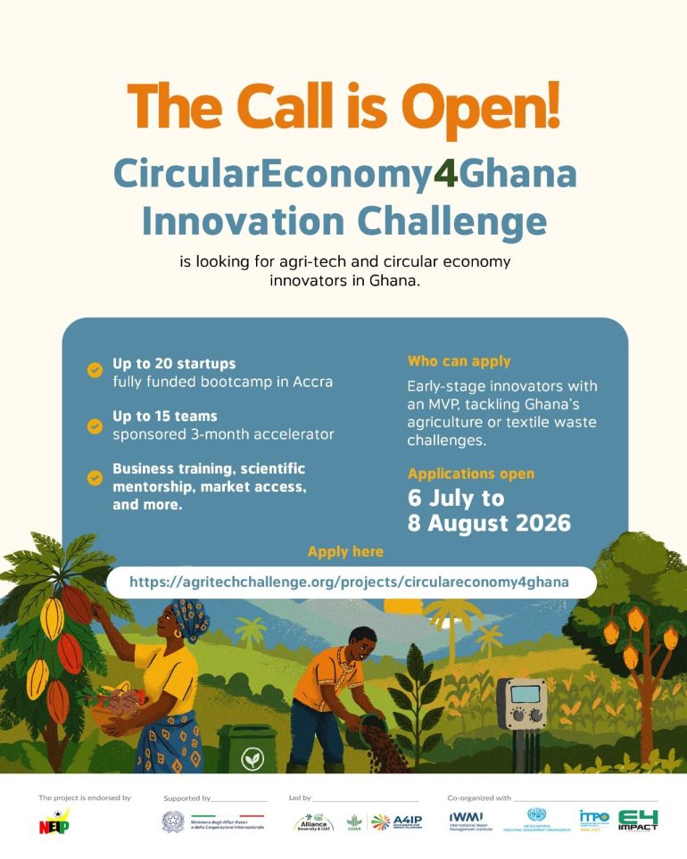 Circular Economy 4 Ghana Innovation Challenge 2026