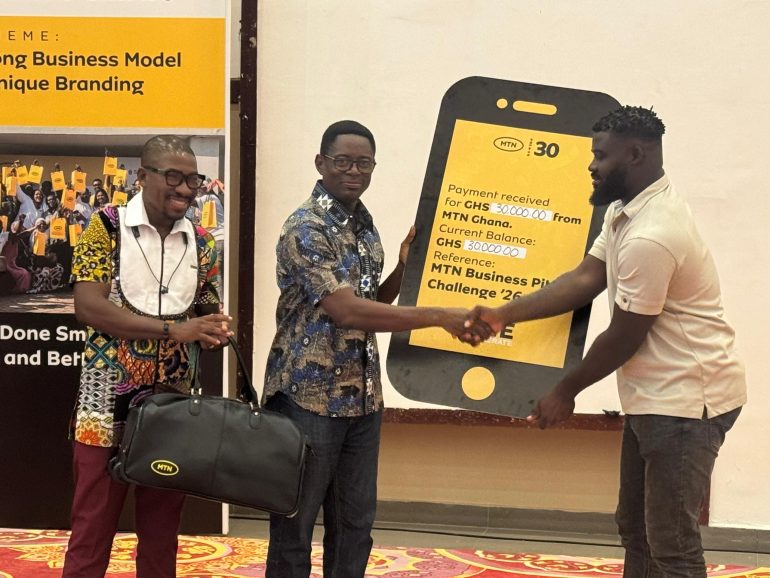 Agri-Tech Firm LbH wins MTN Business Pitch Competition, takes home GH¢30,000