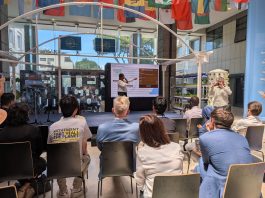 Launch of the CropSuit app at FAO headquarters. ©FAO/Giulia Stanco