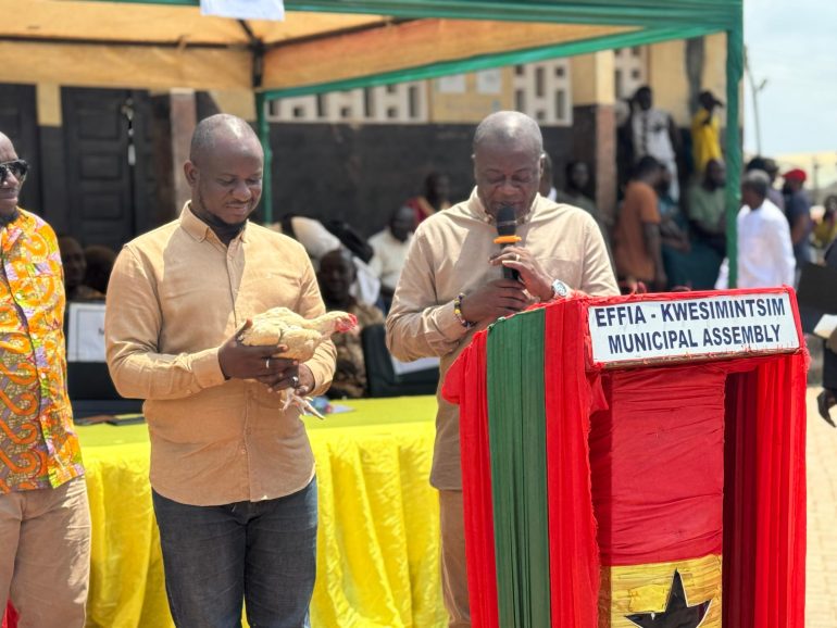 Government’s Nkoko Nkitinkiti programme takes off in Effia-Kwesimintsim