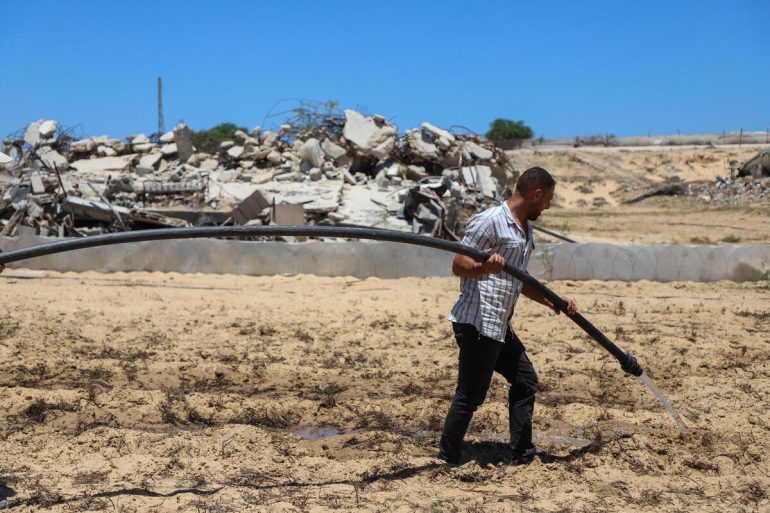 In addition to limited access to land, farmers face critical shortages of seeds, fertilizers, irrigation equipment, fuel and other production materials. ©FAO