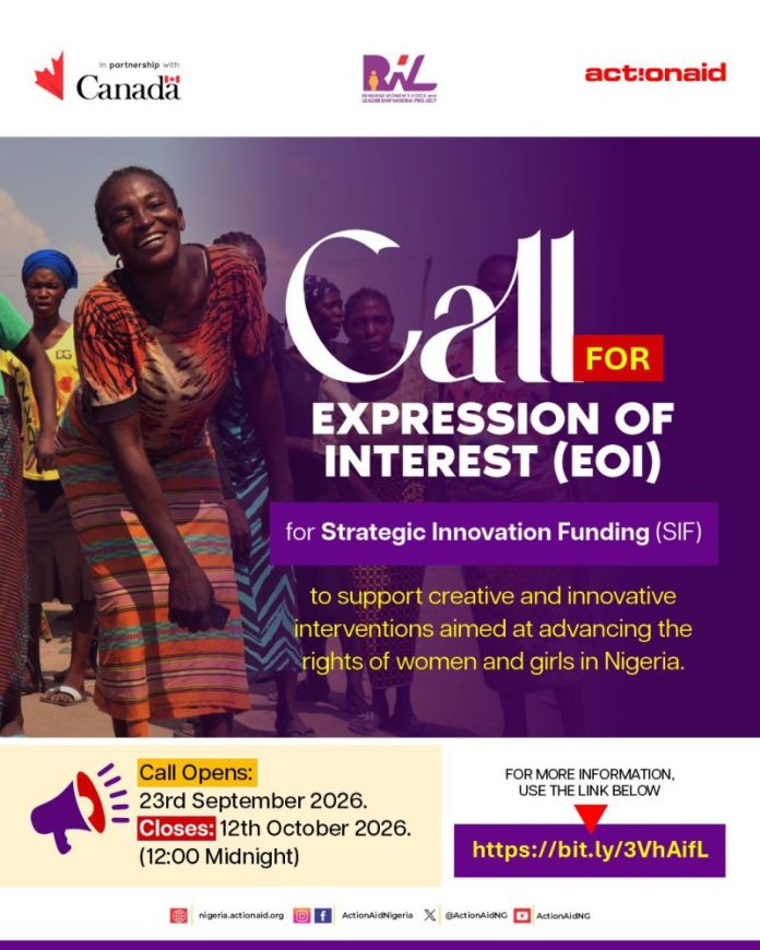 Expression Of Interest: Strategic Innovative Fund 2026