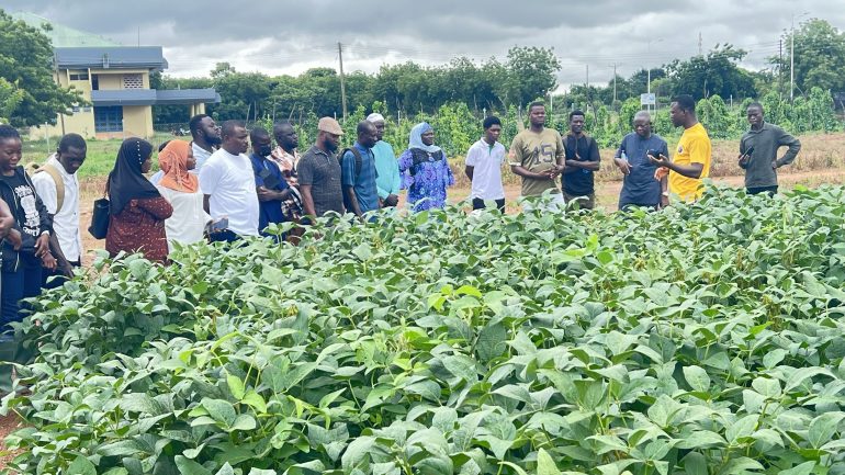 Extension Agents trained on improved soybean varieties, mechanised production