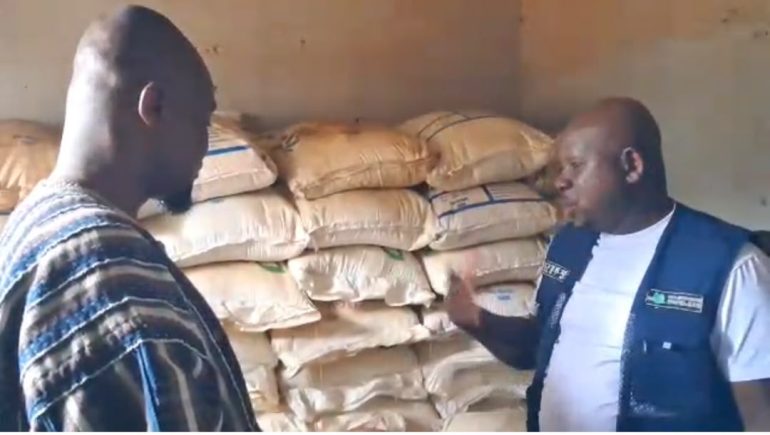 Afadzato South MP supports farmers with fertilizer