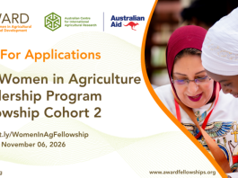 Women in Agriculture Leadership Program Fellowship Women in Agriculture Leadership Program Fellowship