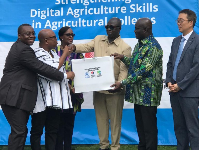 WFP, Korean Gov’t support 5 Agricultural Colleges with agritech tools