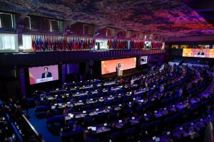 FAO Director-General opens the Hand-in-Hand Initiative Investment Forum 2026.©FAO/Pier Paolo Cito