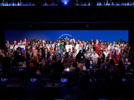 AO had announced 99 of the Women Heroes in the days leading up to the ceremony. During the event in Rome, the Organization revealed Yin Yuzhen of China as the 100th honouree, completing the group of women recognized for their contributions to agrifood systems and rural development. ©FAO/Pier Paolo Cito